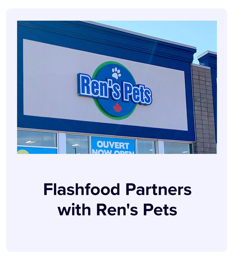 Flashfood Partners with Ren's Pets