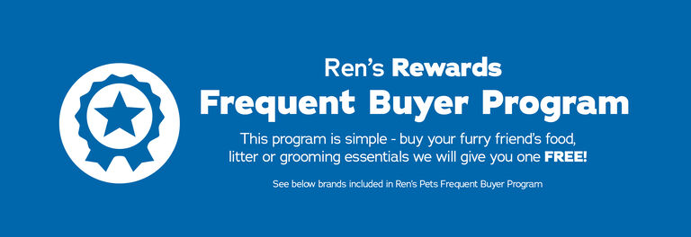 Ren's Rewards - Frequent Buyer Program - Buy to obtain free item.