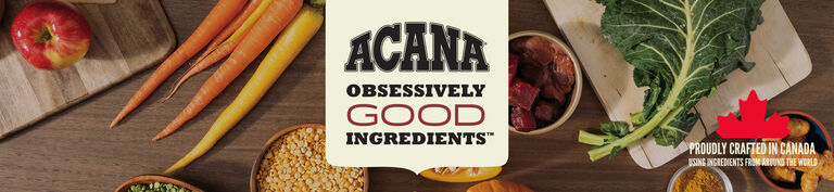 Acana obsessively good ingredients