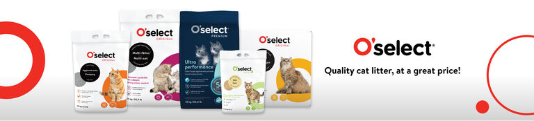 O'Select - quality cat litter, at a great price!