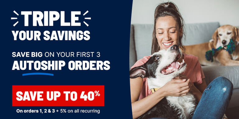 Triple your savings! Save big on your first 3 autoship orders. Save up to 40%!