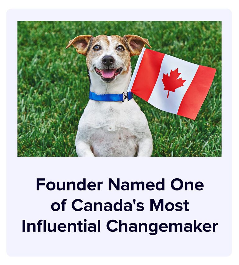 Founder Named One of Canada's Most Influential Changemaker