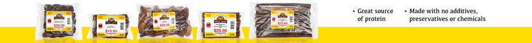 Great source of protein - made with no additives, preservatives or chemical