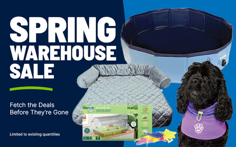 Spring Warehouse Sale! Fetch the deals before they're gone