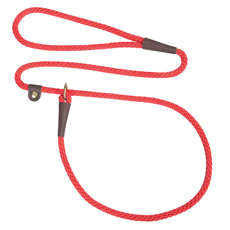 Mendota, Small Slip Lead - Red - 3/8" Width - 6' image number null