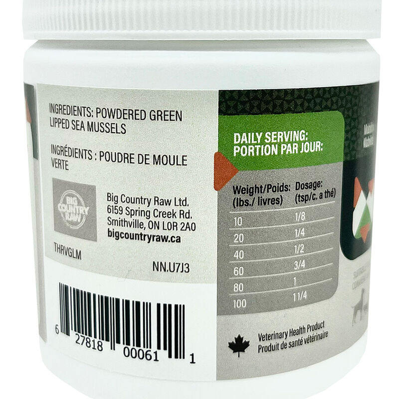 Thrive, Green Lipped Mussels - 160 g image number null