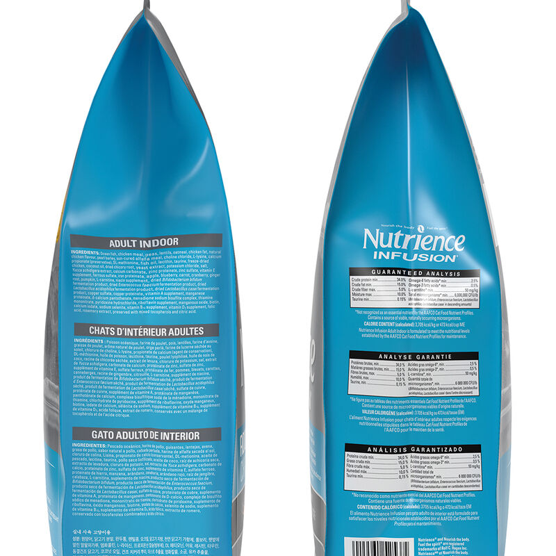 Nutrience, Adult Feline - Infusion - Fish - Dry Cat Food image number null