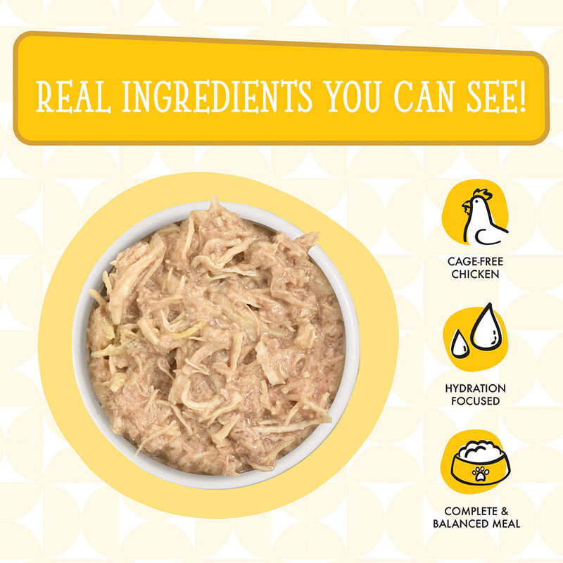 Weruva, Can Feline  - Chicken Frick â€˜A Zee-Chkn-170 g - Minced - Wet Cat Food image number null