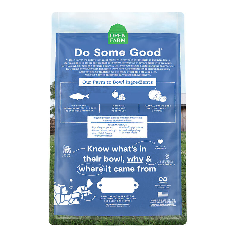 Open Farm, Catch-Of-The-Season Whitefish Adult Cat Dry Food - Dry Cat Food image number null