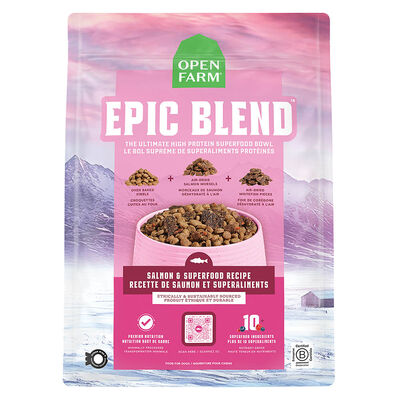 Open Farm, Epic Blend Salmon & Superfood