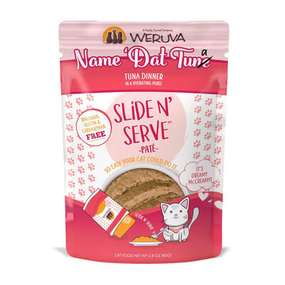 Weruva, Pouch Feline - Name Dat Tuna - 80 g - Pate - Wet Cat Food