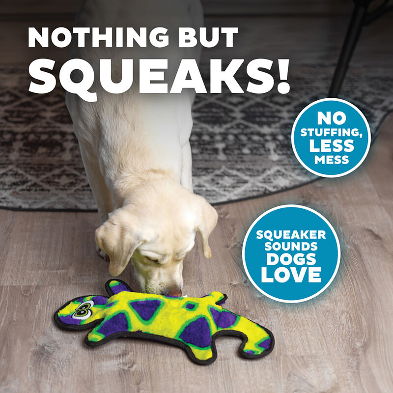 Invincible Gecko, 4 Squeakers - Yellow/Green image number null