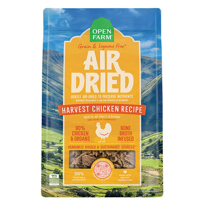 Open Farm, All Life Stages Air Dried Harvest Chicken Recipe
