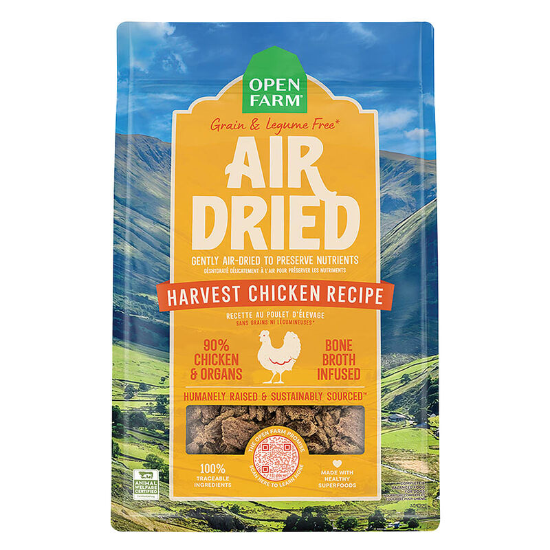 Open Farm, All Life Stages Air Dried Harvest Chicken Recipe image number null