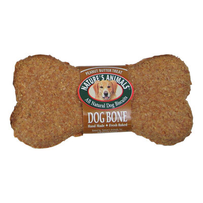 Nature's Animals, Medium Bone Peanut Butter - 4.5"