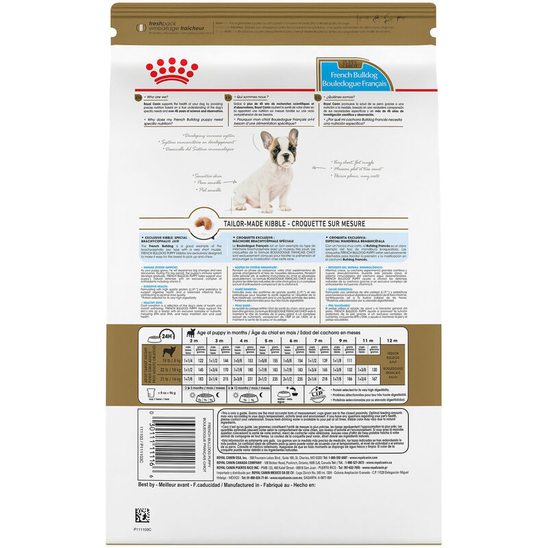 Royal Canin, Breed Health Nutrition - French Bulldog Puppy - 4.76 kg - Dry Dog Food image number null