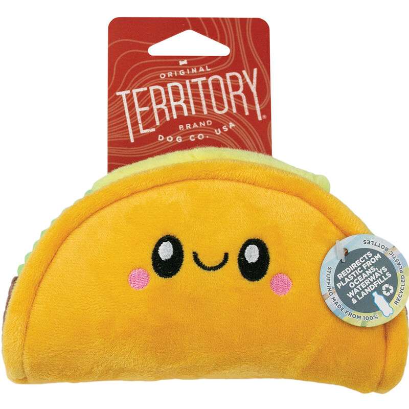 Territory, Plush Squeaker - Taco image number null