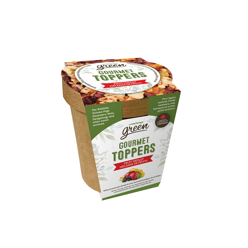Living World Green, Small Animal Toppers - Fruit Medley - 215 g image number null