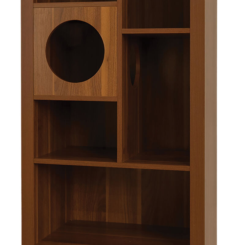 4 Cats & Dogs Home Furnishing Inc., Cliff Jr Shelf - Walnut image number null