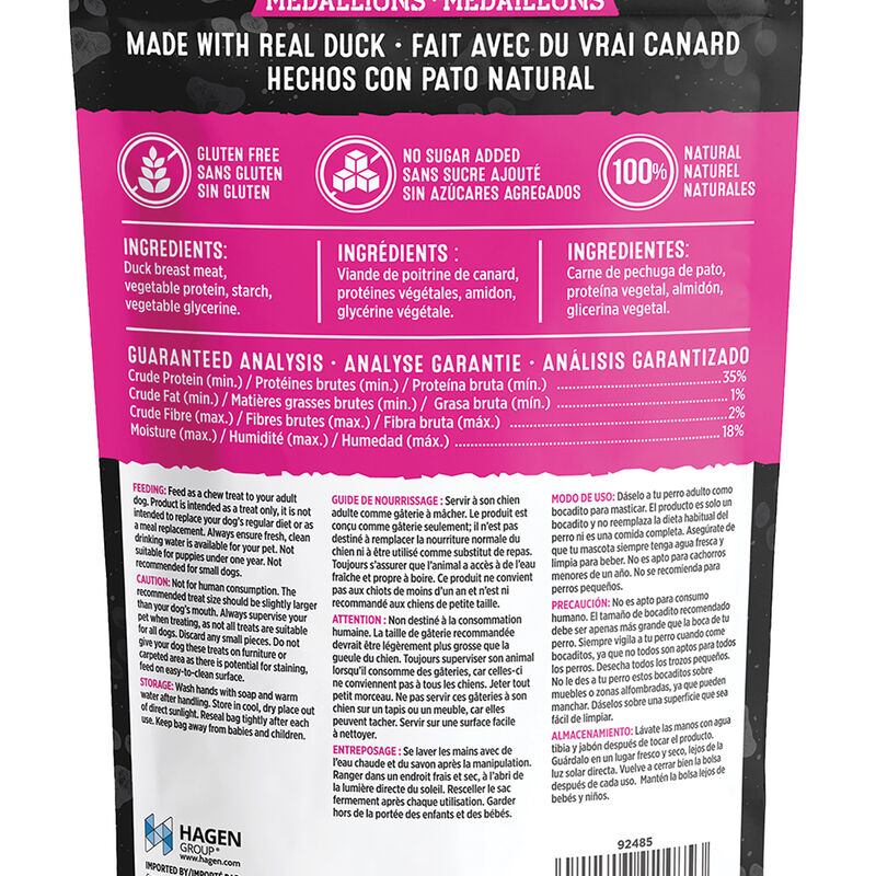 Dogit, SnackBar - Duck Medallions - 150 g image number null