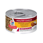 Science Diet, Adult Healthy Cuisine Roasted Chicken & Rice Medley - 79.37 g - Wet Cat Food image number null