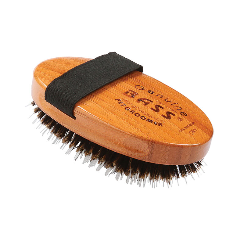 Bass, Palm Style Brush - Dark Bamboo - Large image number null