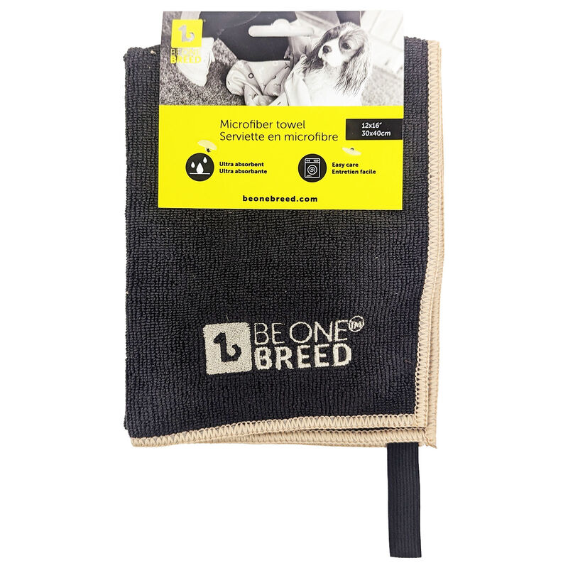 BeOneBreed Microfiber Grooming Towel - 12 x 16" image number null