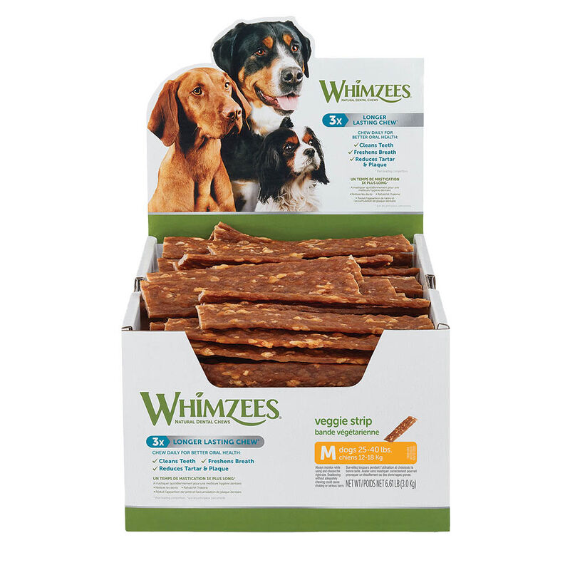 Whimzees, Veggie Strip - Medium image number null