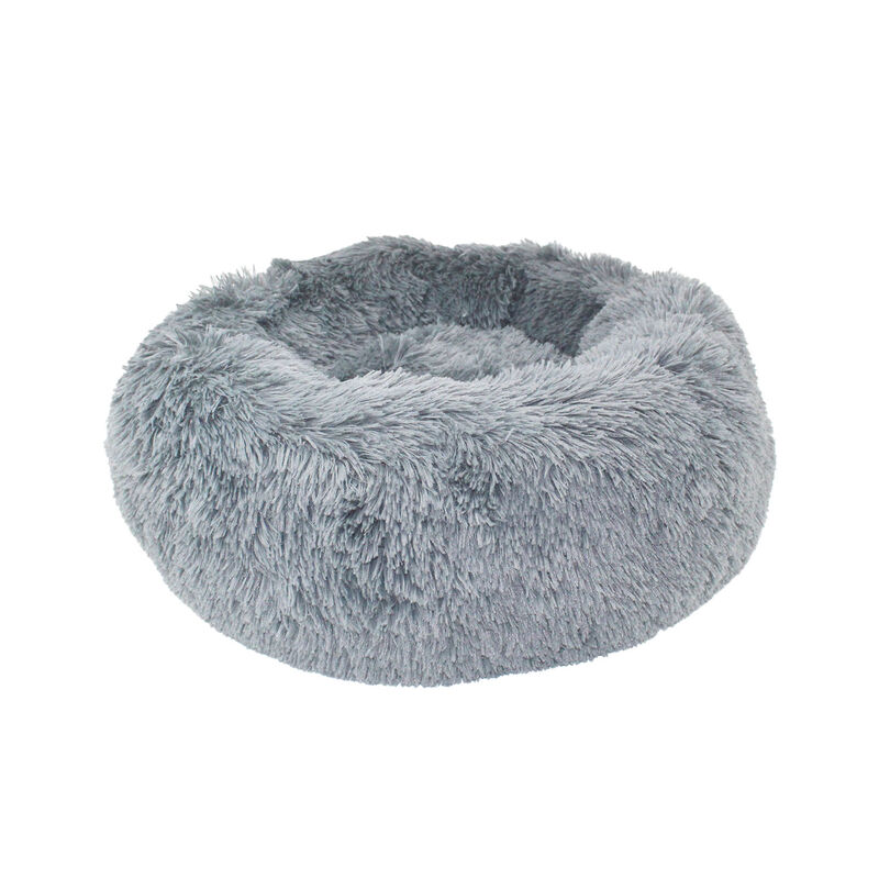 BeOneBreed, Bbuds, Shaggy Bed - Charcoal - Plush Dog Bed image number null