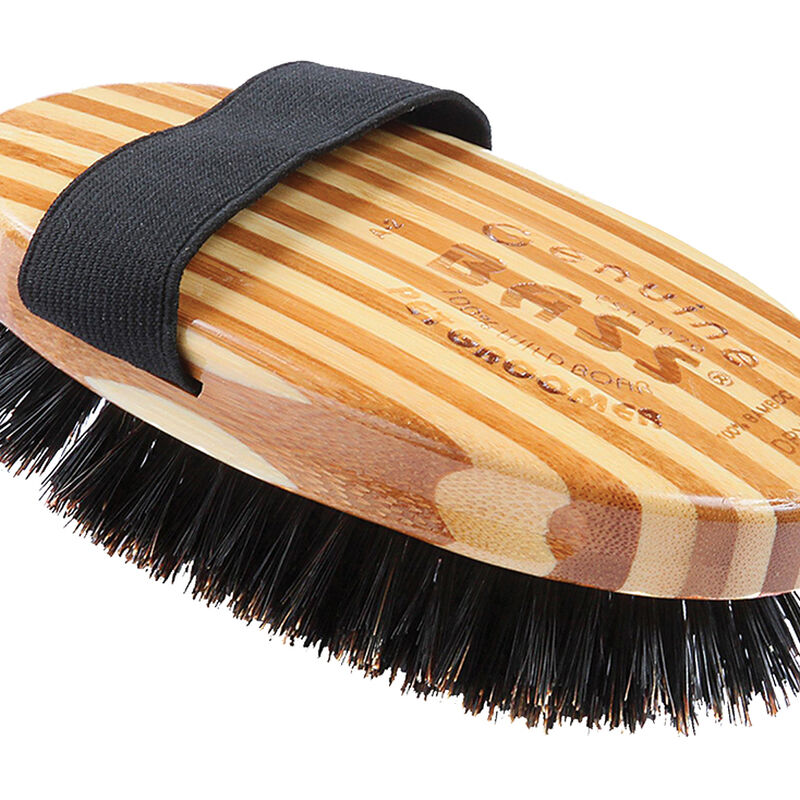 Bass, Palm Style Brush - Stripe Bamboo - Large image number null