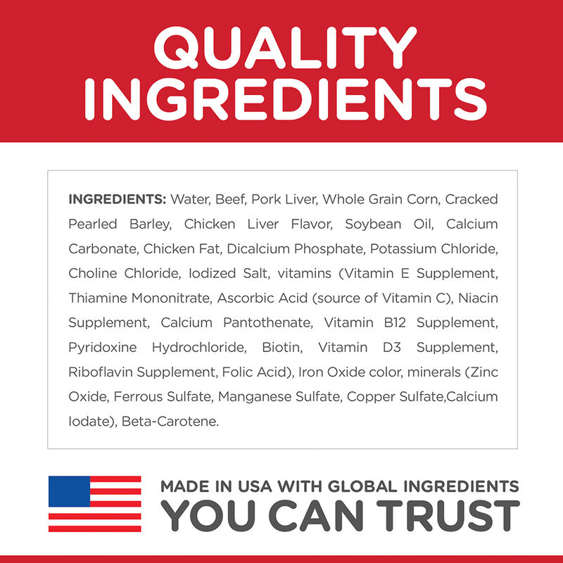 Science Diet, Adult Beef & Barley Canned Dog Food, 370 g - Wet Dog Food image number null