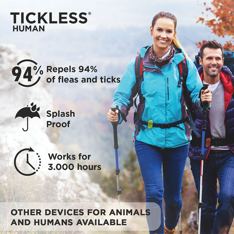 Tickless, Human Ultrasonic Tick & Flea Repeller image number null