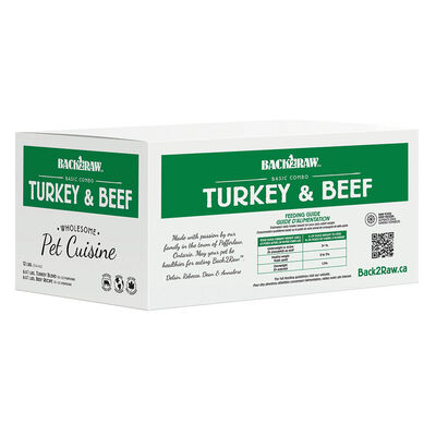 Back2Raw, Complete - Turkey & Beef - 12 x 1 lb