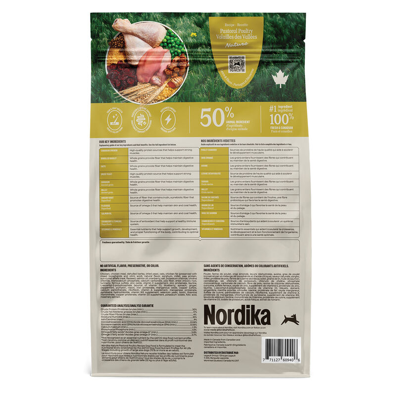 Nordika, Chicken Natural - Dry Dog Food image number null