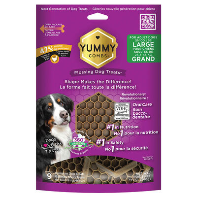 Pet's Best Life, Yummy Combs - Chicken - Large