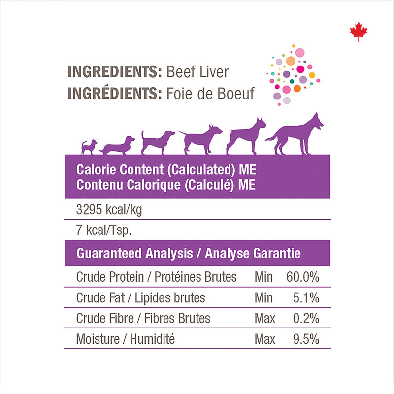 Crumps' Naturals, Liver Sprinkles - 160 g - Dog Treat image number null