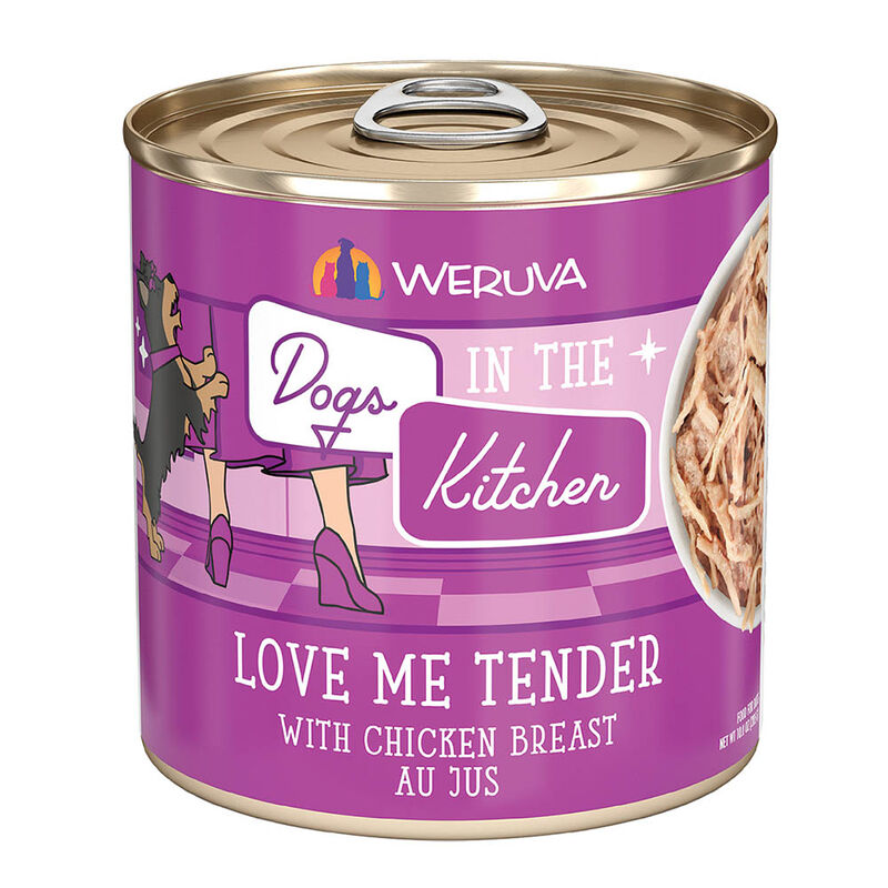 Weruva, Can, Adult - Luv Me Tender - 283 g - Minced - Wet Dog Food image number null