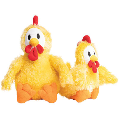 FabDog, Fluffy Dog Toy - Chicken