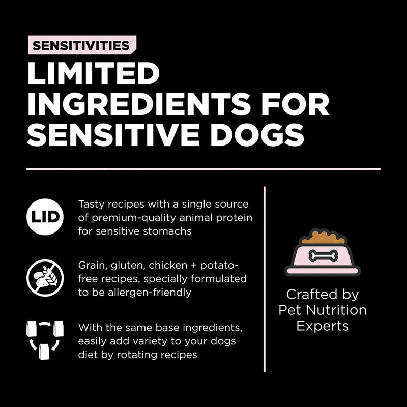GO! SOLUTIONS, SENSITIVITIES Small Bites Limited Ingredient Grain Free Salmon recipe for dogs - Dry  image number null