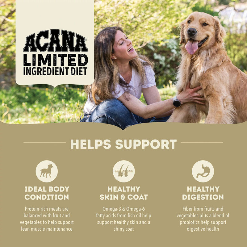 Acana, Adult - Singles Duck & Pear - Dry Dog Food image number null