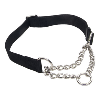 Check, Adjst Training Collar - Black M - 3/4" x 14-20"