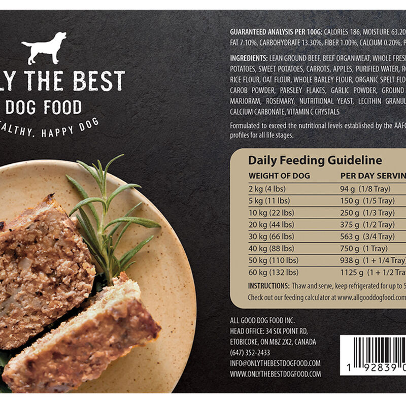 Only The Best, Gently Cooked Meatloaf - Beef - 750 g image number null