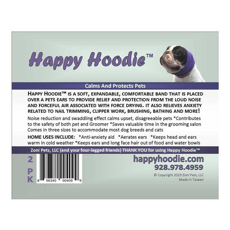 Happy Hoodie, Ear Protector - Purple - 2 pk - Small & Large image number null