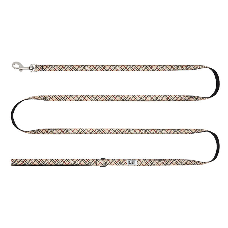RC Pets, Petite Leash - Tan Tartan - 1/2" x 6' image number null