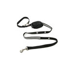 Smoochy Poochy, Optional Hands-Free Lead - Reflective Black - 1" Width - 6' image number null