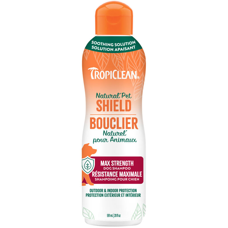 Tropiclean, Pet Shield Max Strength Shampoo image number null