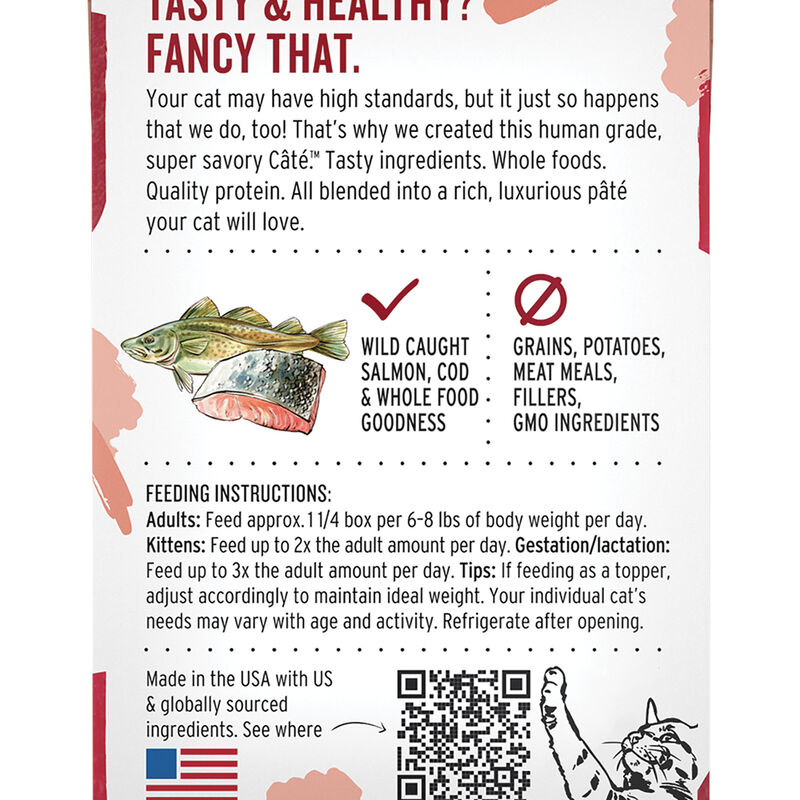 The Honest Kitchen, Grain Free Salmon & Cod Pate - Wet Cat Food image number null
