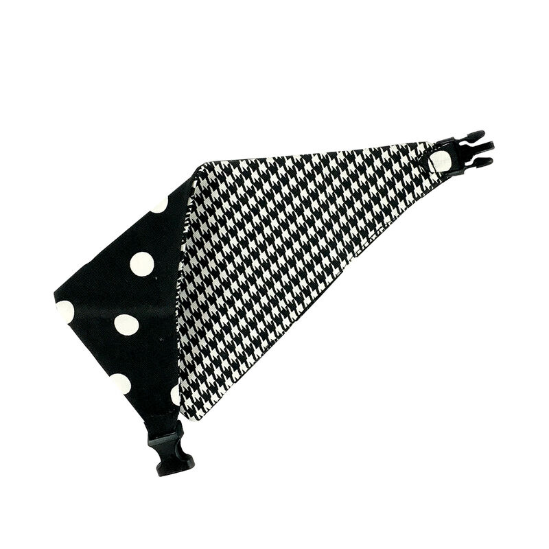 Uptown Pups, Bandana Reversible - Black & White image number null