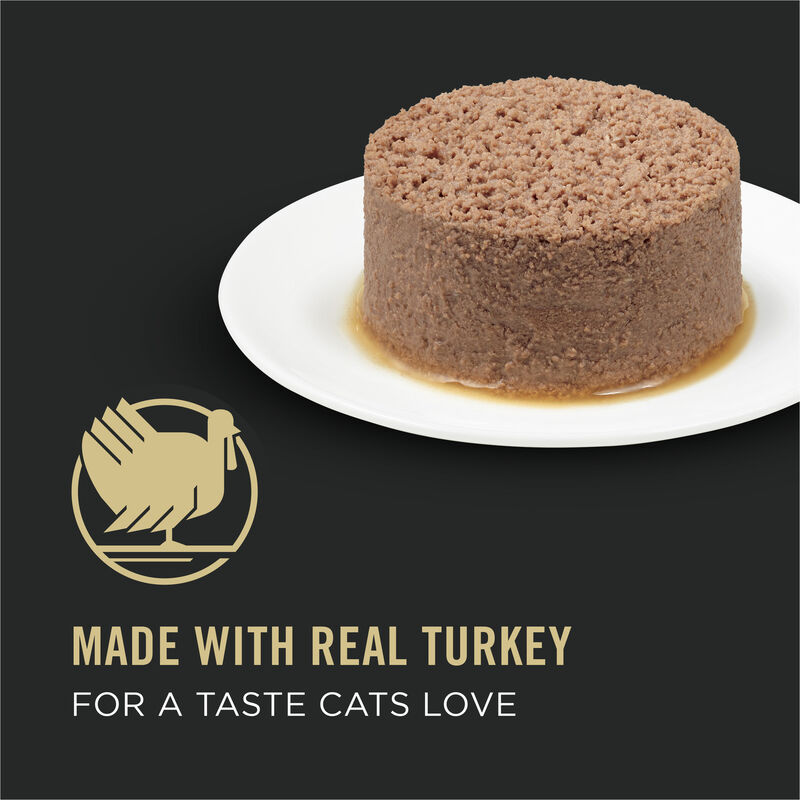Purina Pro Plan Urinary Tract Health Turkey & Giblets Entr&eacute;e Classic Adult Wet Cat Food image number null