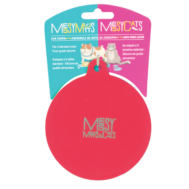 Messy Mutts, Silicone Universal Can Cover - Wtrmln - 2.5" - 3.3" image number null